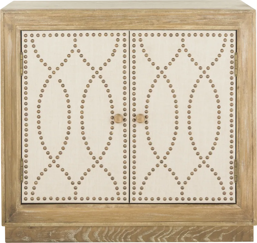 Sandyver Oak Accent Cabinet