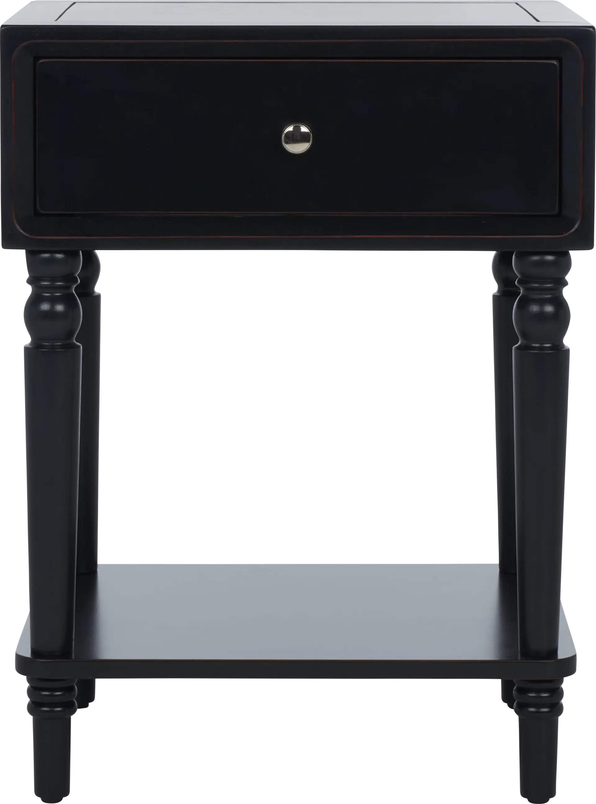 Wateree Black Nightstand