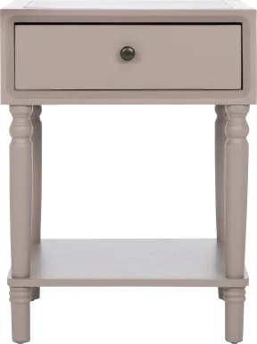 Wateree Gray Nightstand