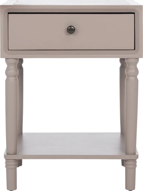 Wateree Gray Nightstand