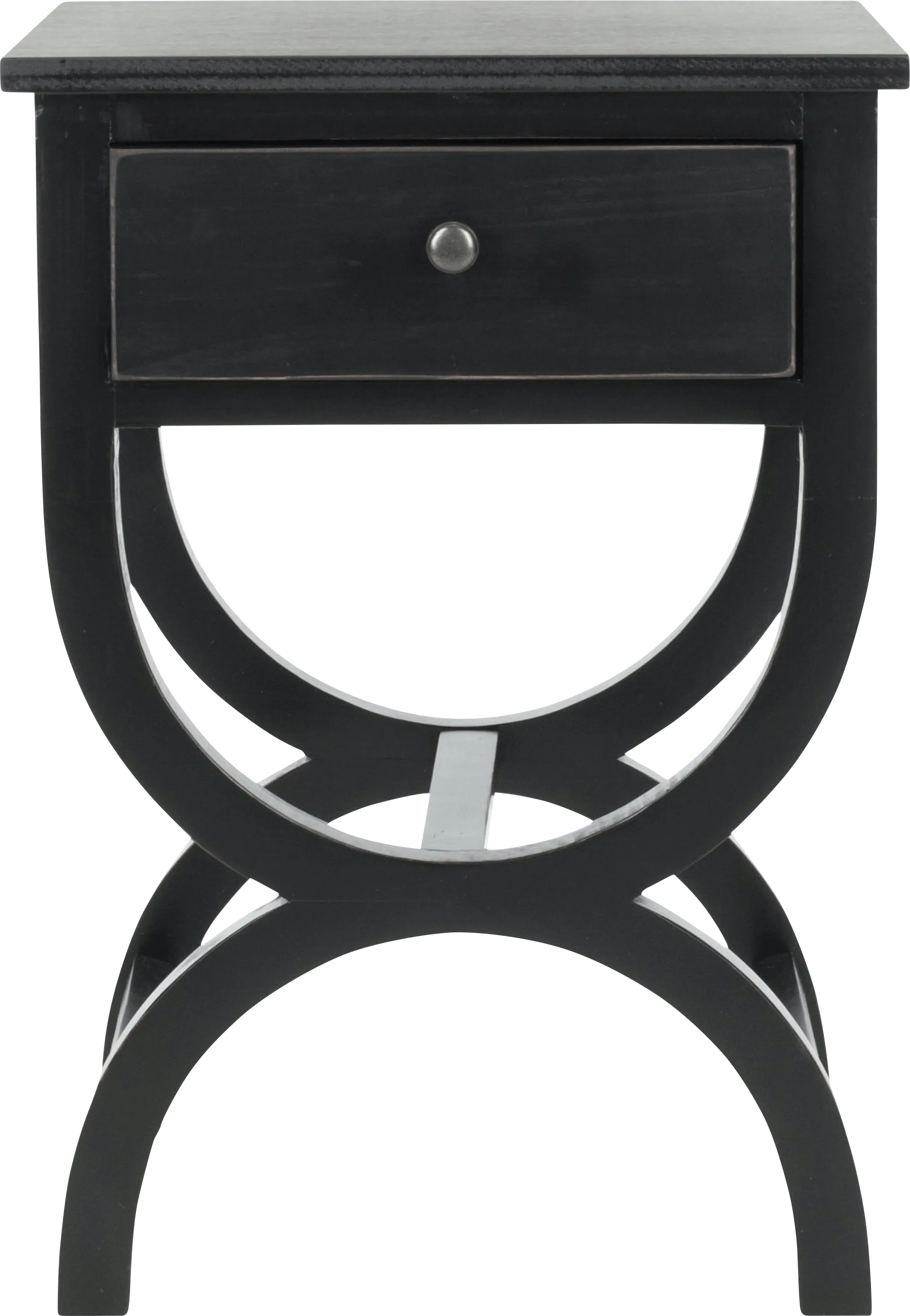 Wespanee Black Nightstand - Thumbnail - Image 1