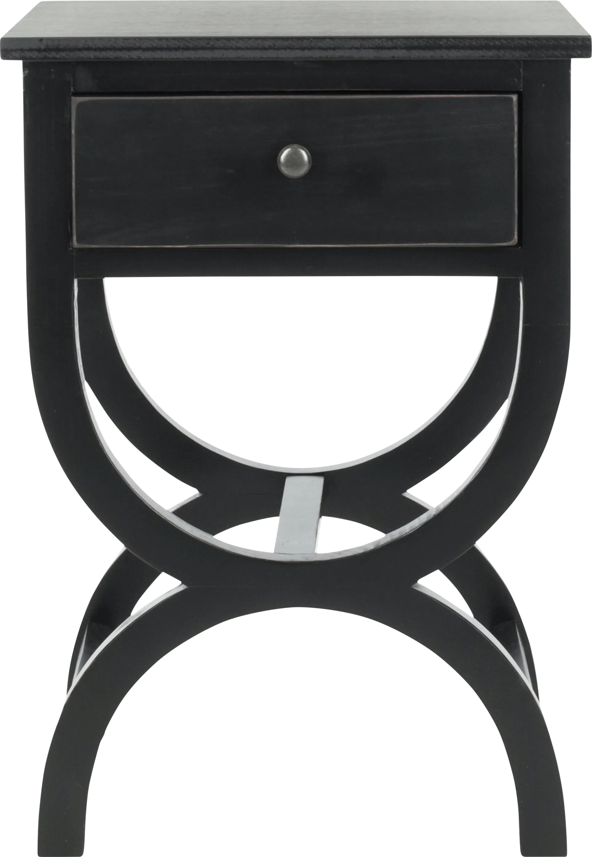 Wespanee Black Nightstand - Image 1