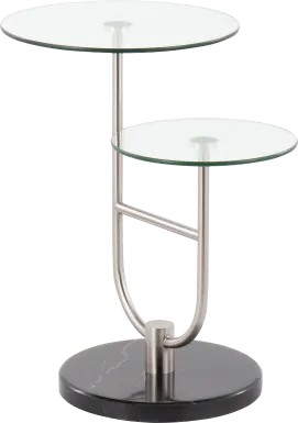 Bringhurst Black Accent Table