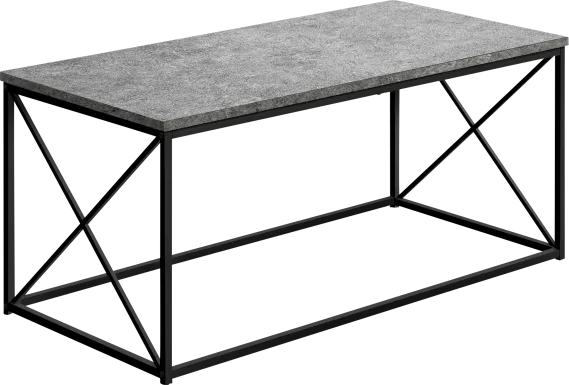 Tellstone Gray Cocktail Table