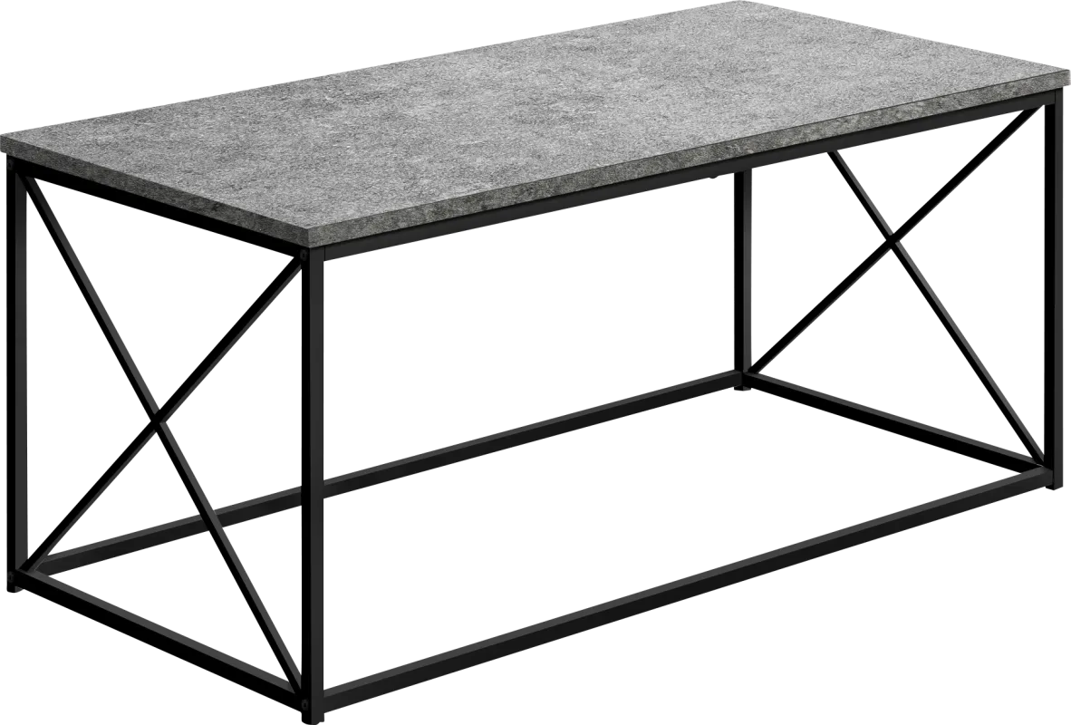 Tellstone Gray Cocktail Table