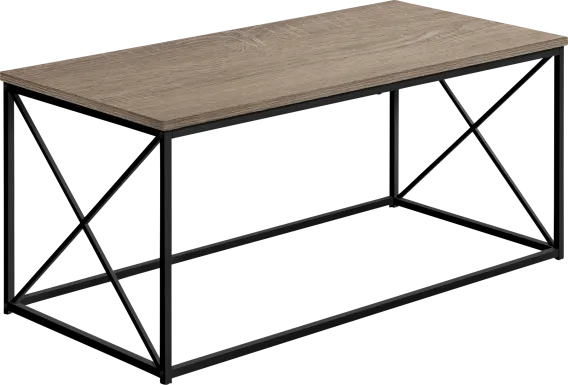 Tellstone Taupe Cocktail Table