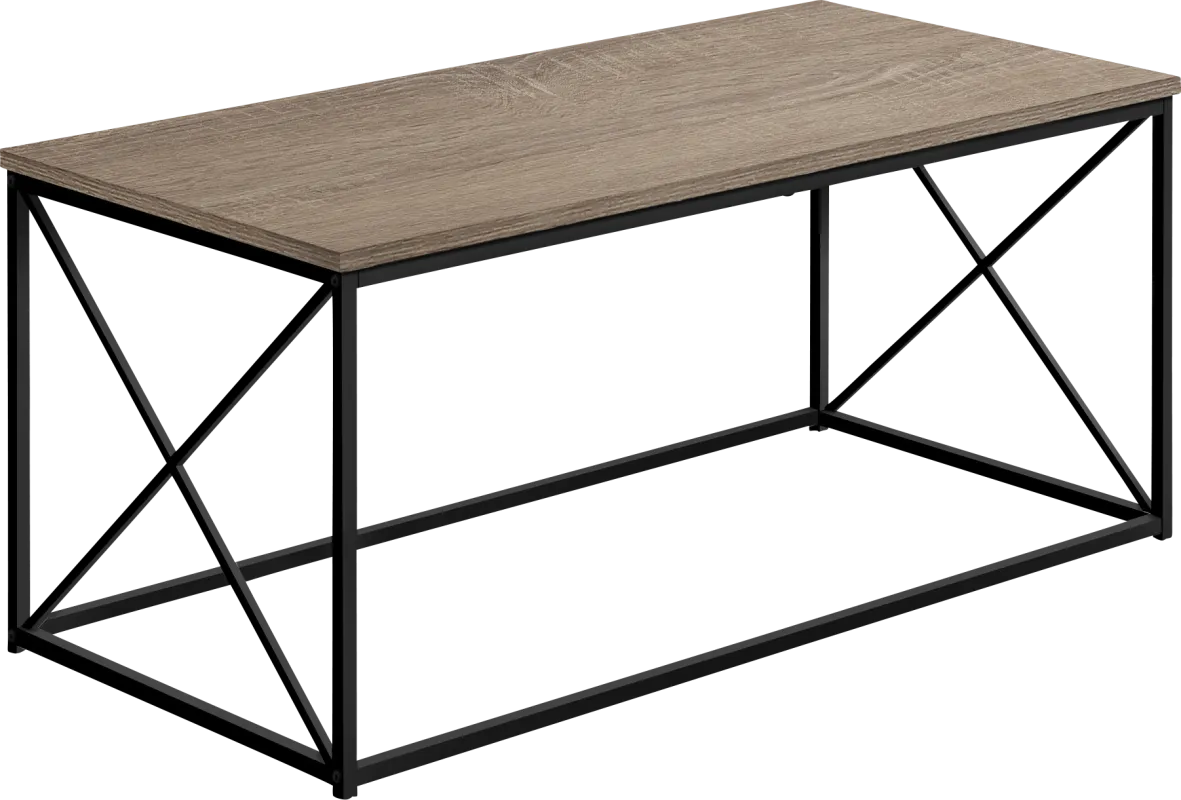 Tellstone Taupe Cocktail Table