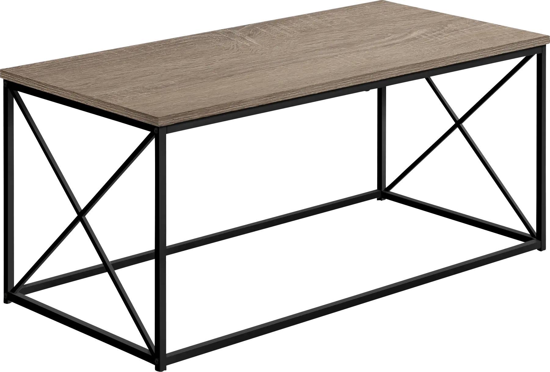 Tellstone Taupe Cocktail Table