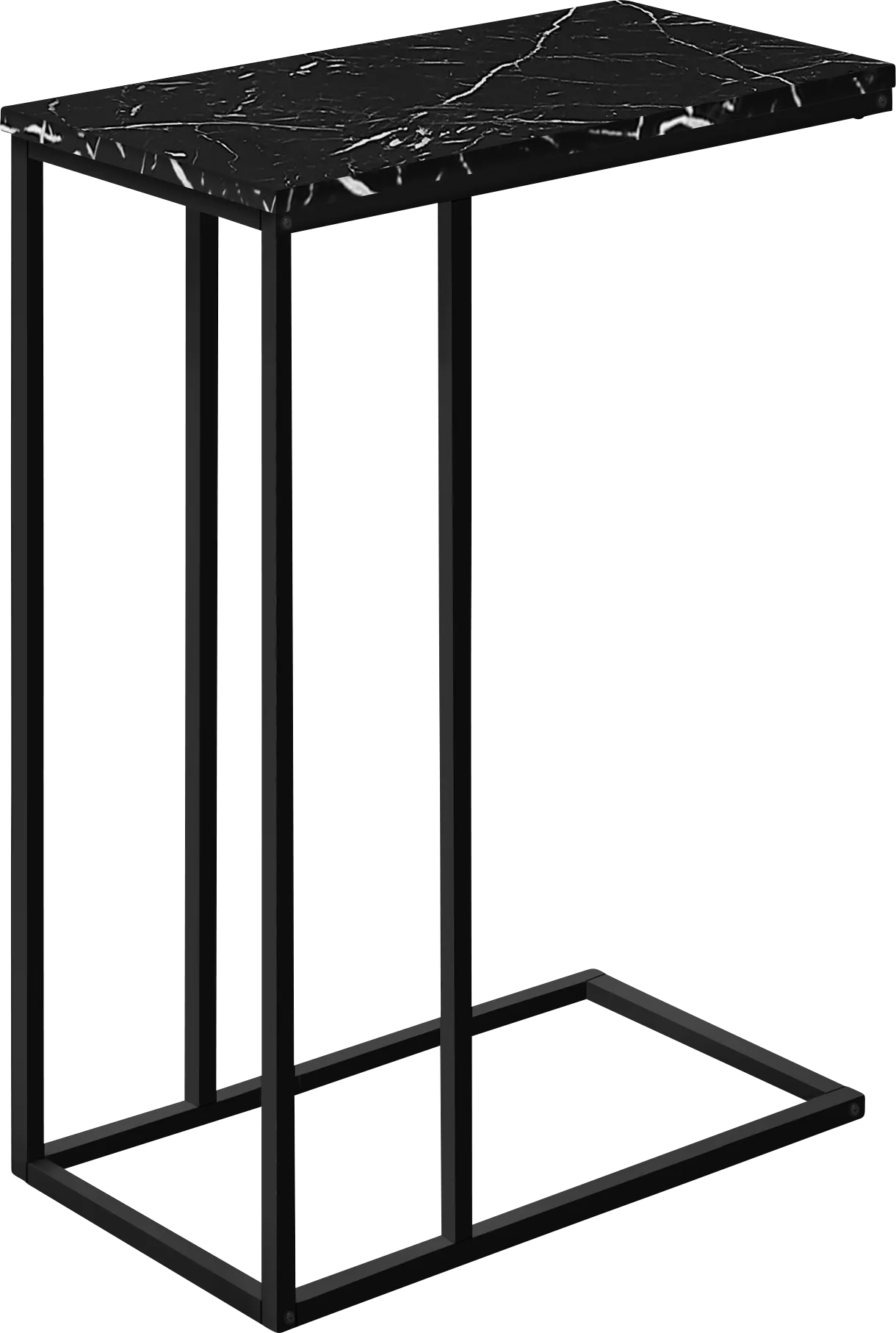Thornewood Black Marble Side Table - Image 1