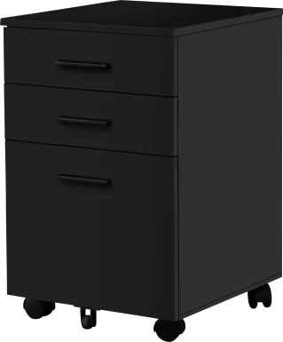 Syreeta Black Filing Cabinet