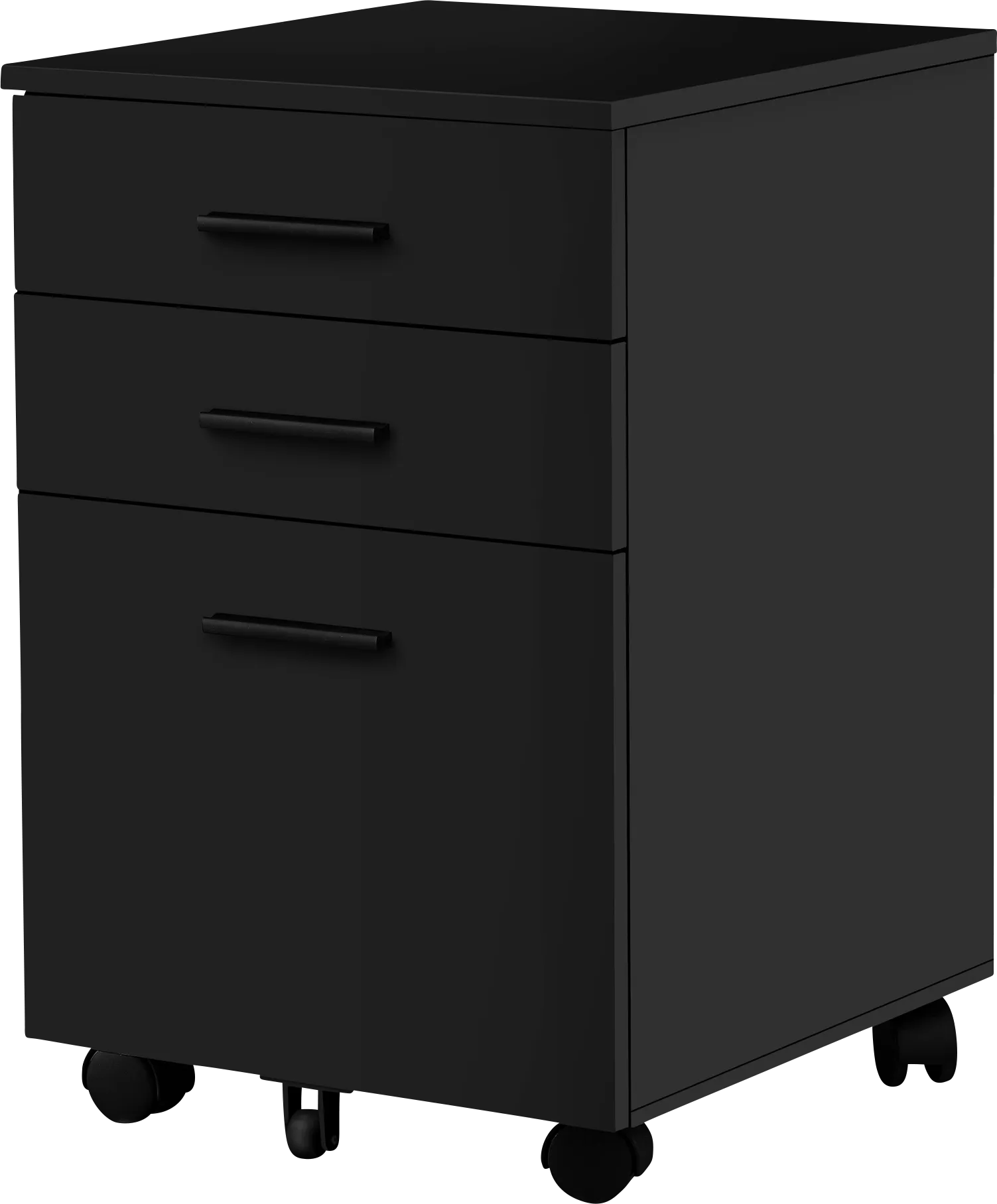 Syreeta Black Filing Cabinet - Image 1
