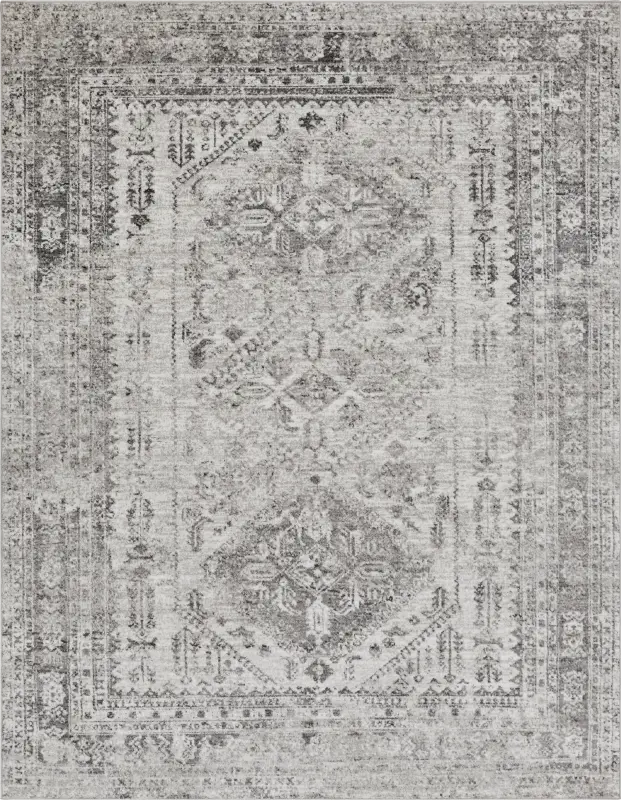 Transcom III Gray 7'10 x 10'2 Rug