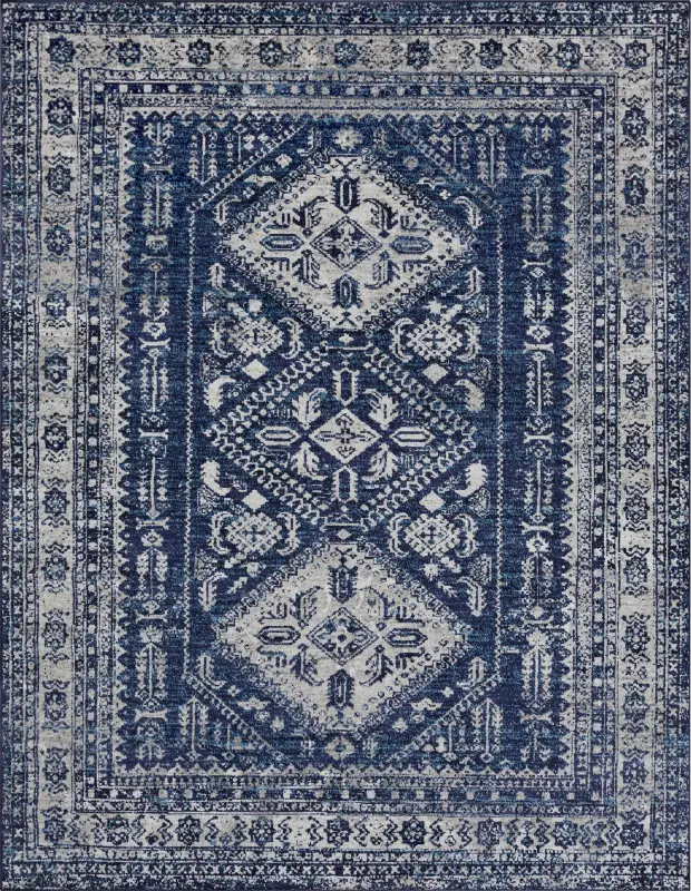 Transcom IV Navy 7'10 x 10'2 Rug