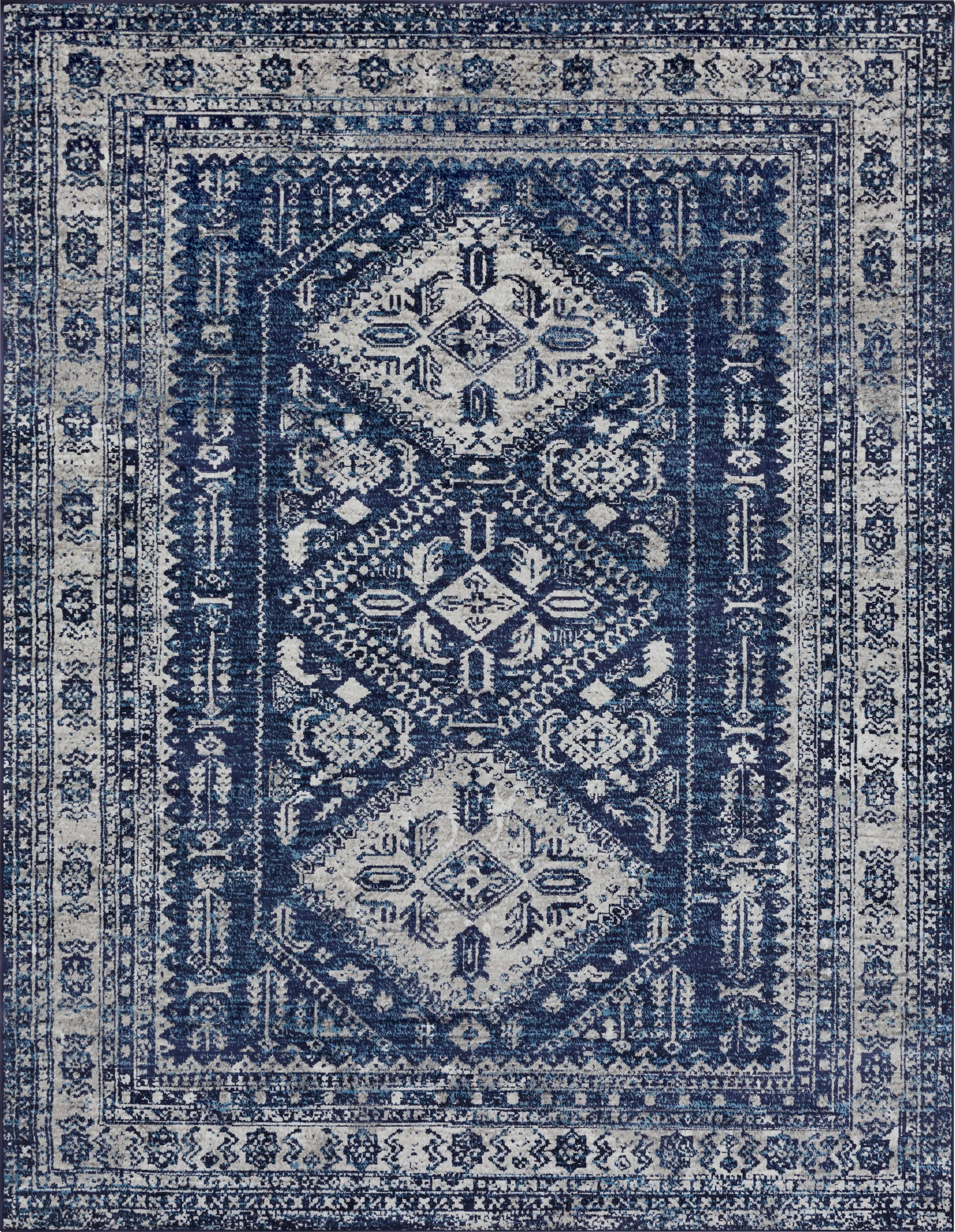 Transcom IV Navy 7'10 x 10'2 Rug - Image 1
