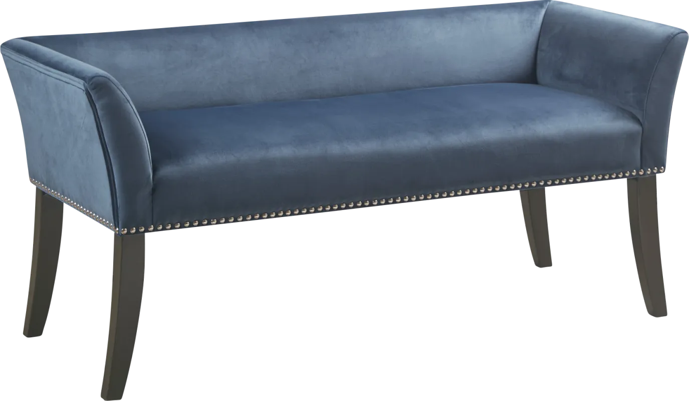 Rockglen Blue Accent Bench