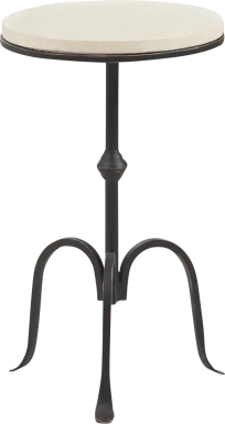 Pineloch Black Accent Table