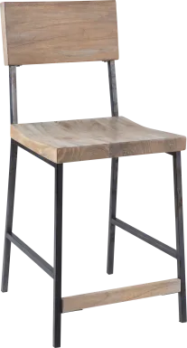Saulsworth Gray Counter Height Stool