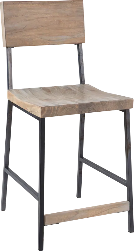 Saulsworth Gray Counter Height Stool