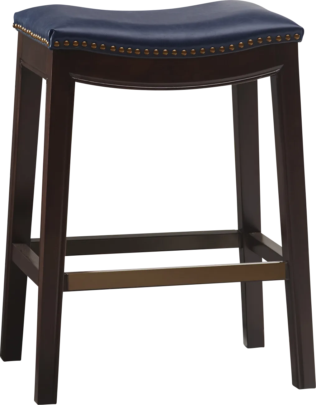 Nielan Navy Counter Height Stool - Image 1