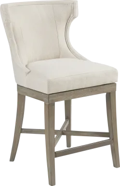 Nallie Cream Counter Height Stool