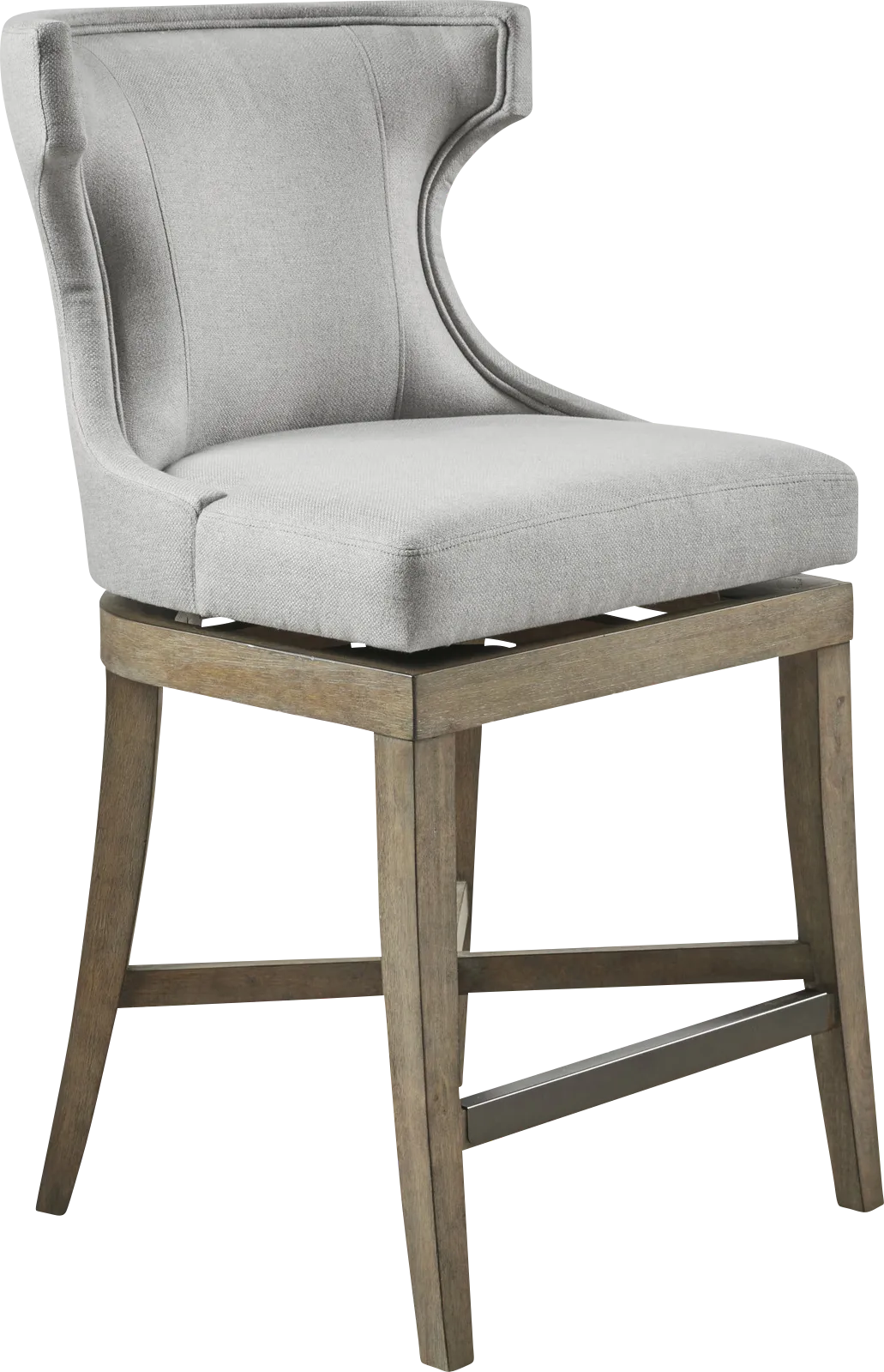 Nallie Gray Counter Height Stool - Image 1