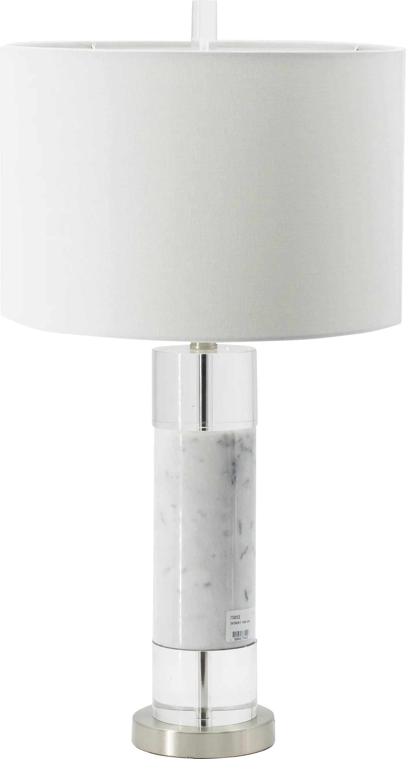 Palamino Shade White Lamp - Image 1