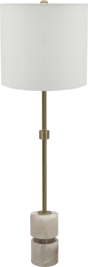 Rambling Cay Silver Lamp