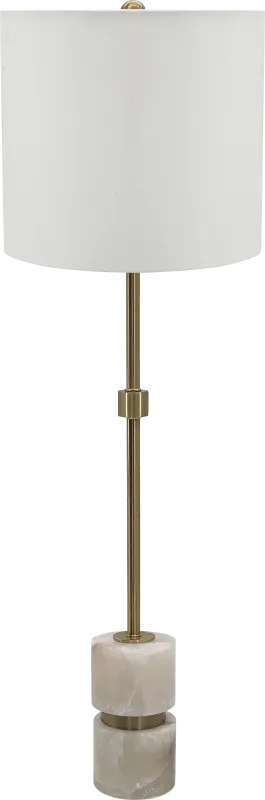 Rambling Cay Silver Lamp