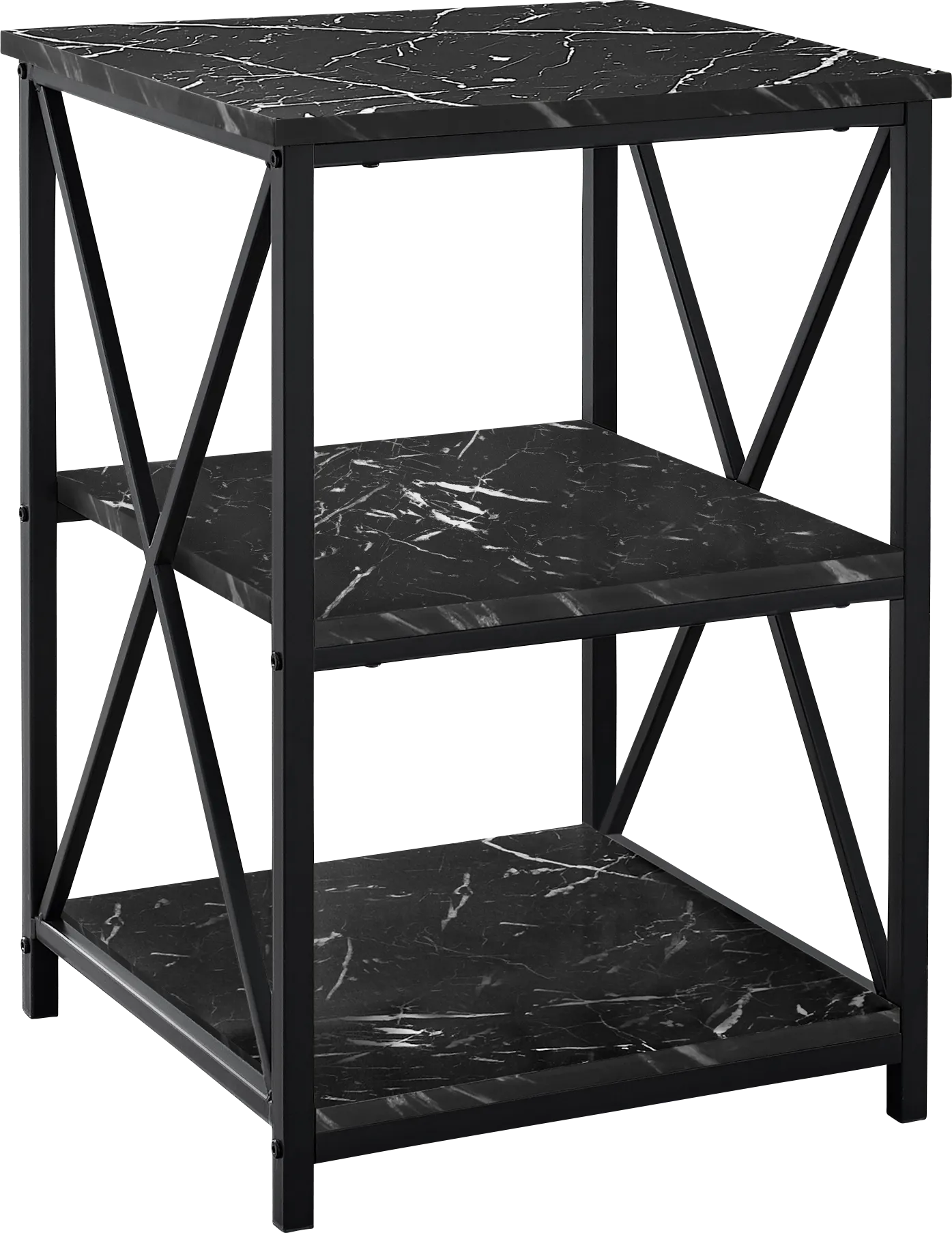 Blairstone Black Side Table - Thumbnail - Image 1