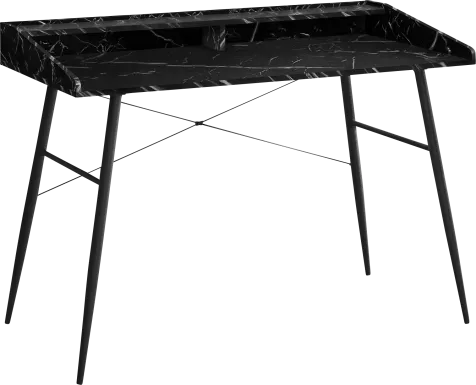 Lambright Black Marble Desk