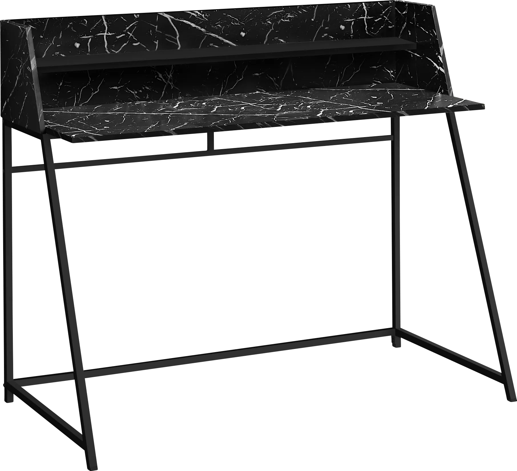 Minkler Black Marble Desk - Image 1
