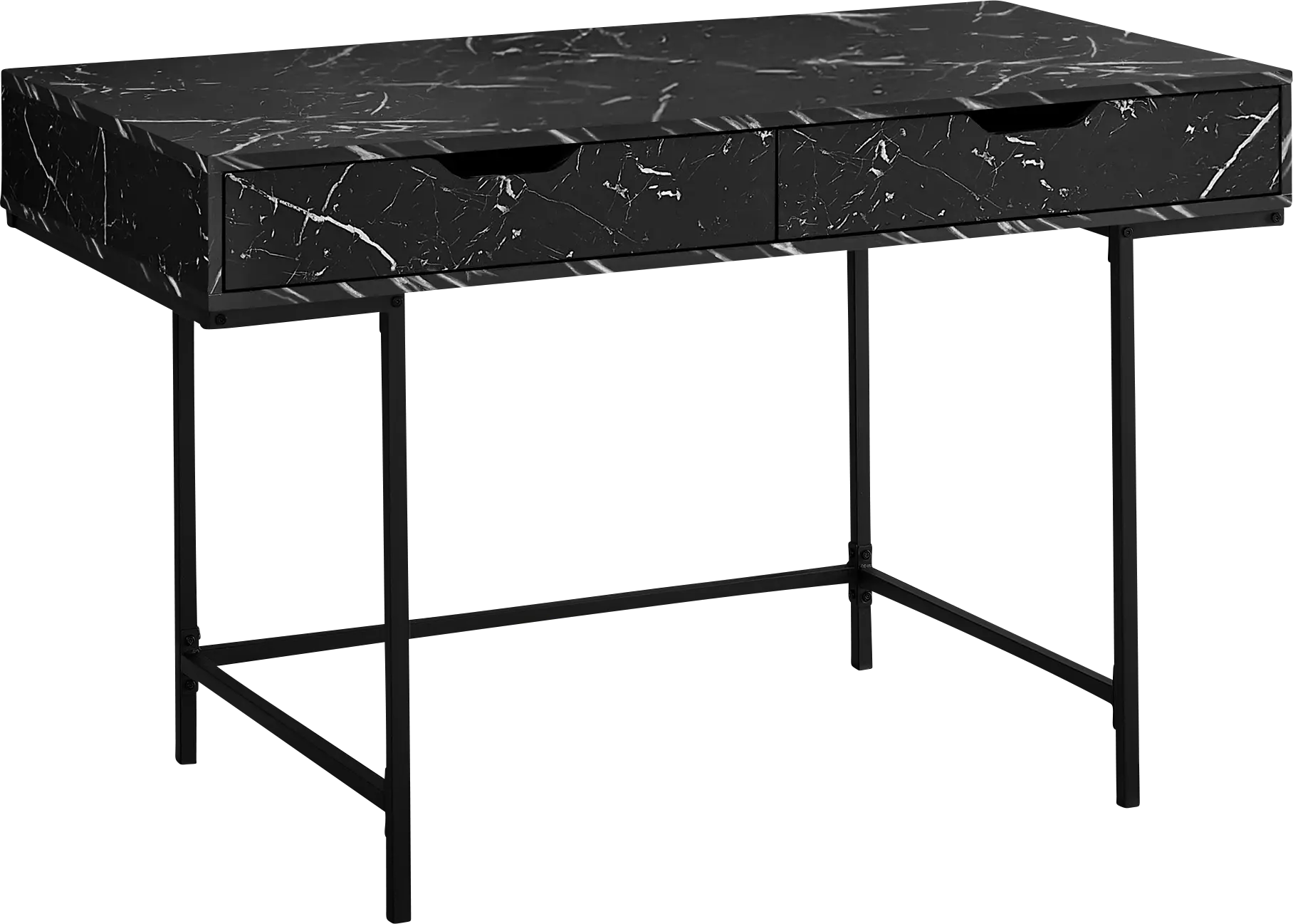 Rockmart Black Marble Desk