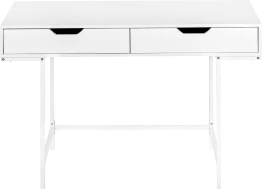 Rockmart White Desk