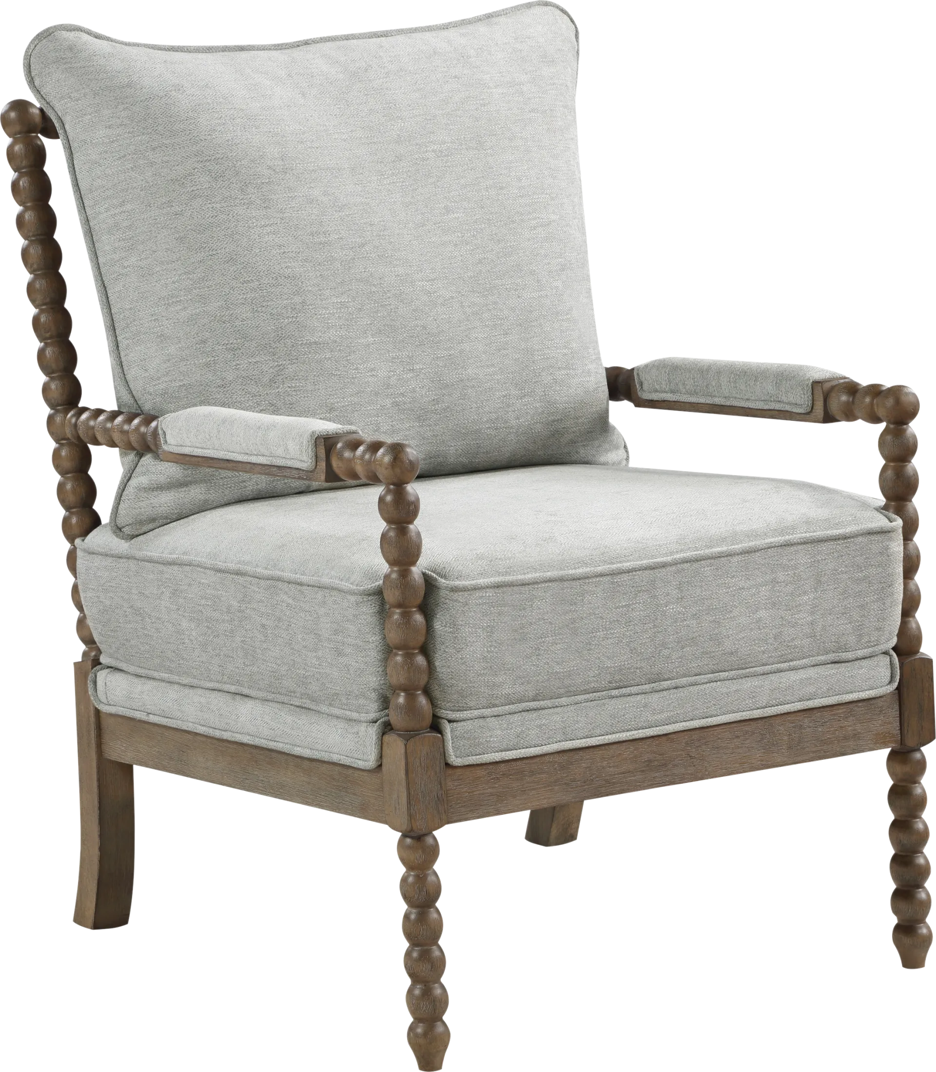 Ayleen Gray Accent Chair - Image 1