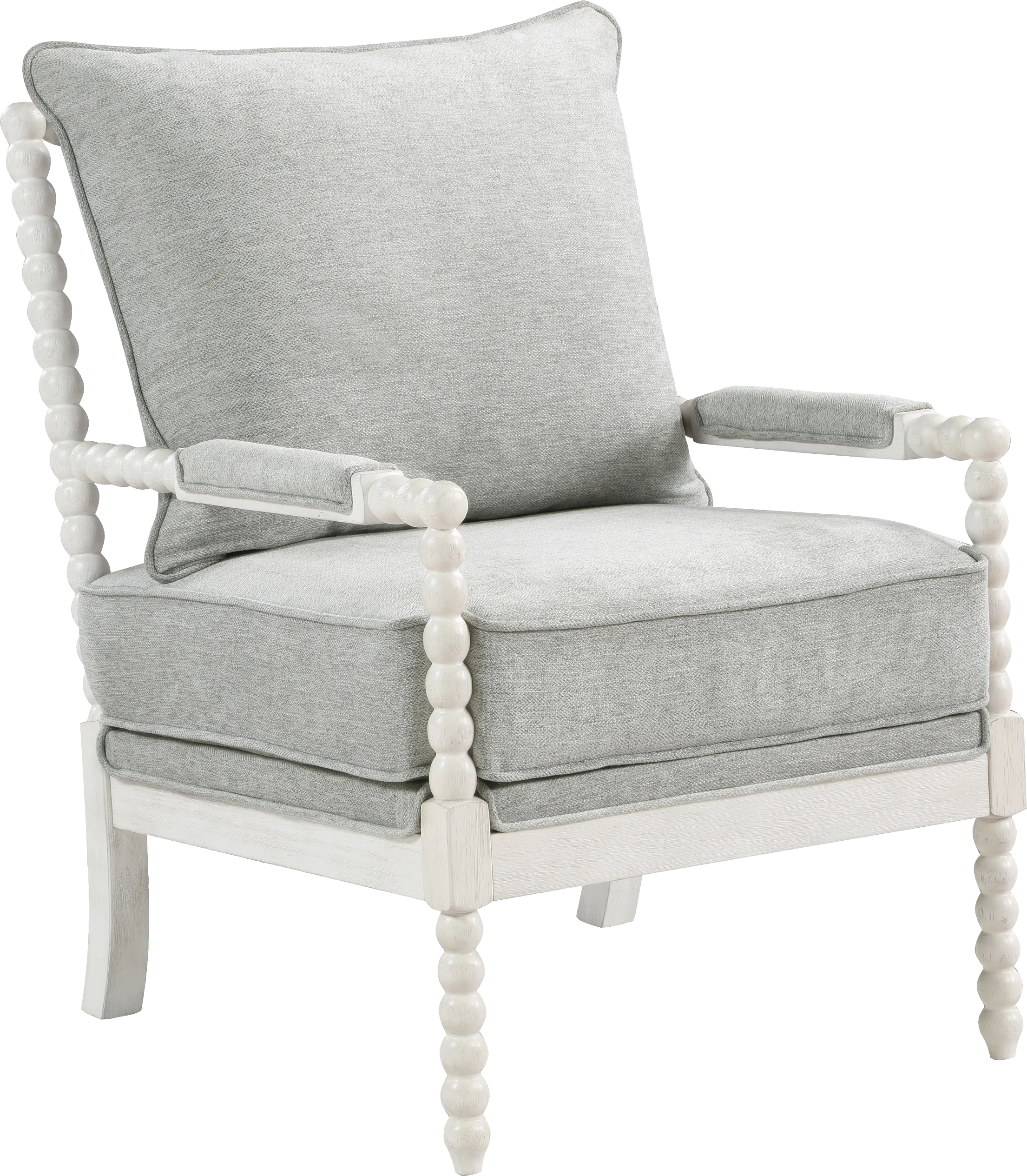 Etchern Gray Accent Chair