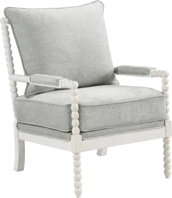 Etchern Gray Accent Chair