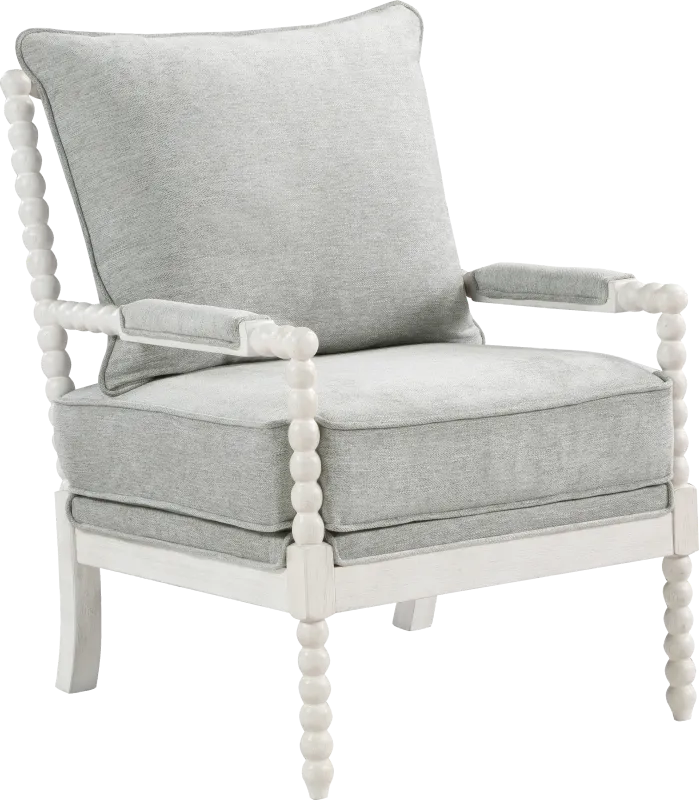 Etchern Gray Accent Chair