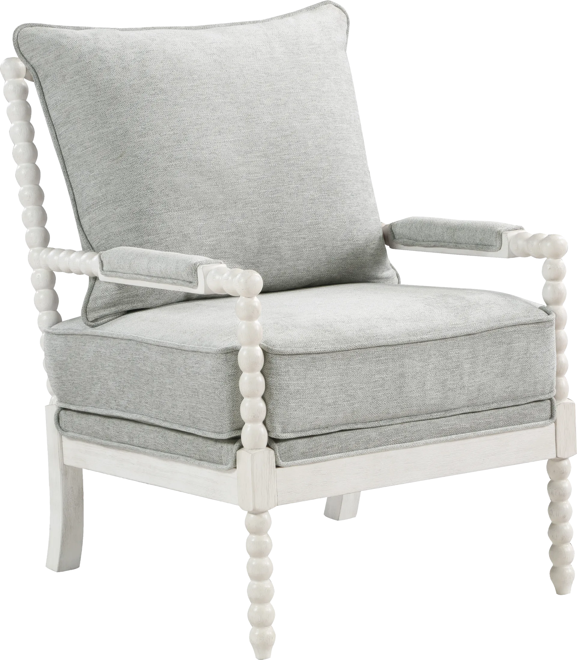 Etchern Gray Accent Chair - Image 1