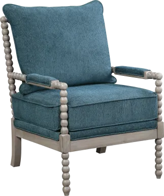 Avinelle Blue Accent Chair
