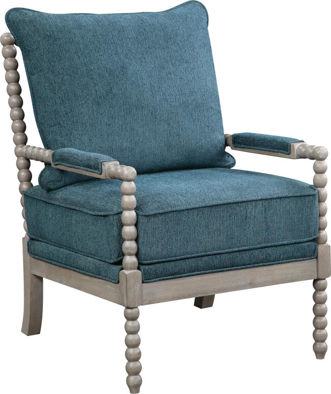Avinelle Blue Accent Chair