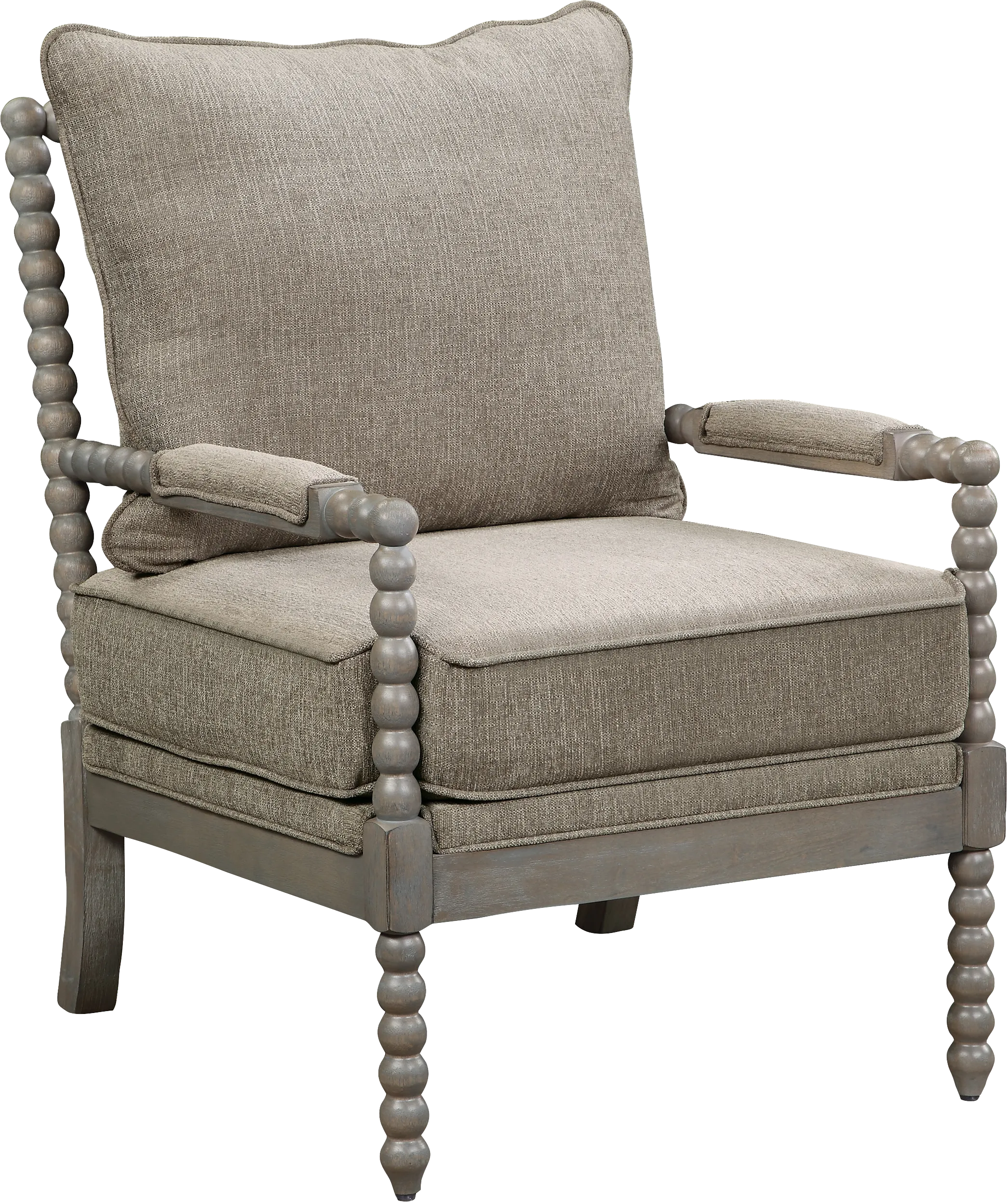 Avinelle Gray Accent Chair - Thumbnail - Image 1