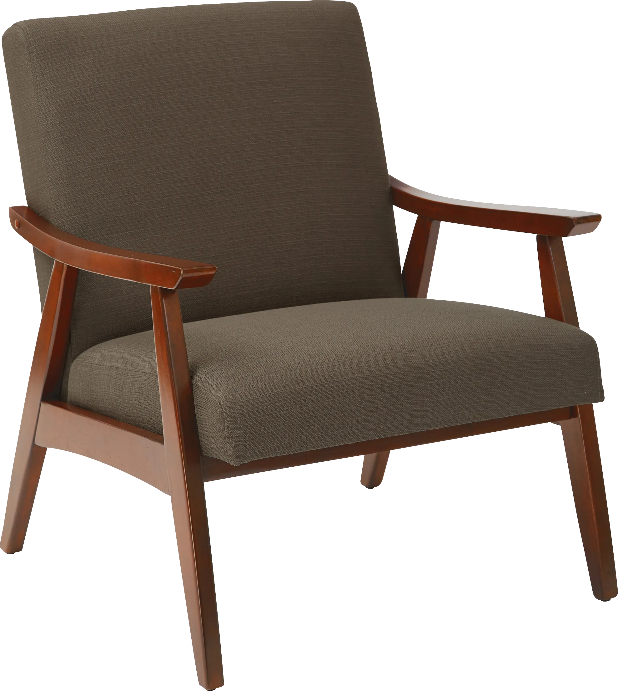 Avott Brown Accent Chair - Thumbnail - Image 1