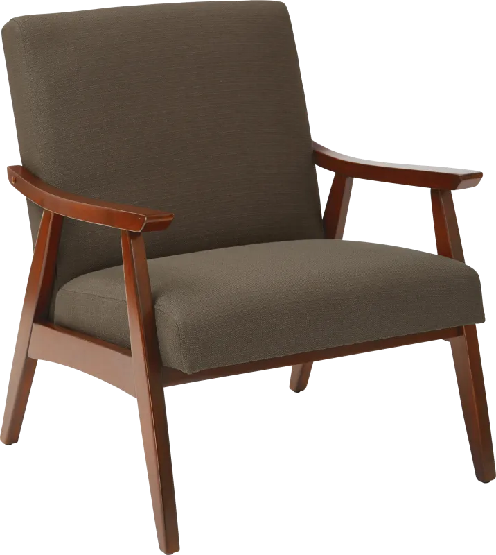 Avott Brown Accent Chair