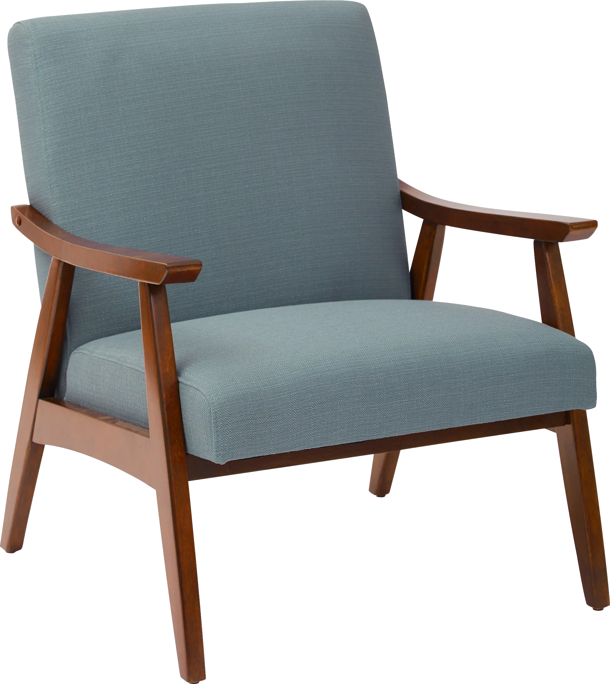 Avott Blue Accent Chair - Thumbnail - Image 1