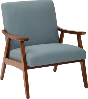 Avott Blue Accent Chair