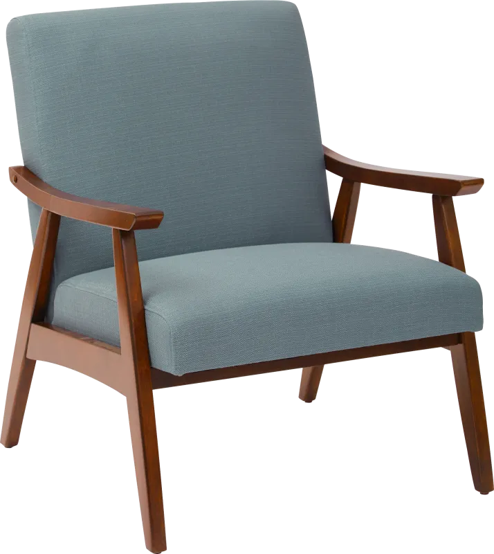 Avott Blue Accent Chair