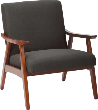 Avott Charcoal Accent Chair