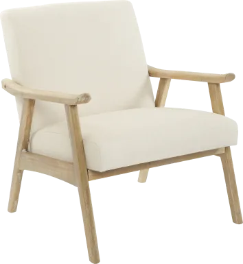 Sarapan I Cream Accent Chair
