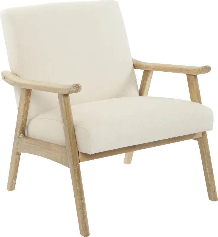 Sarapan I Cream Accent Chair