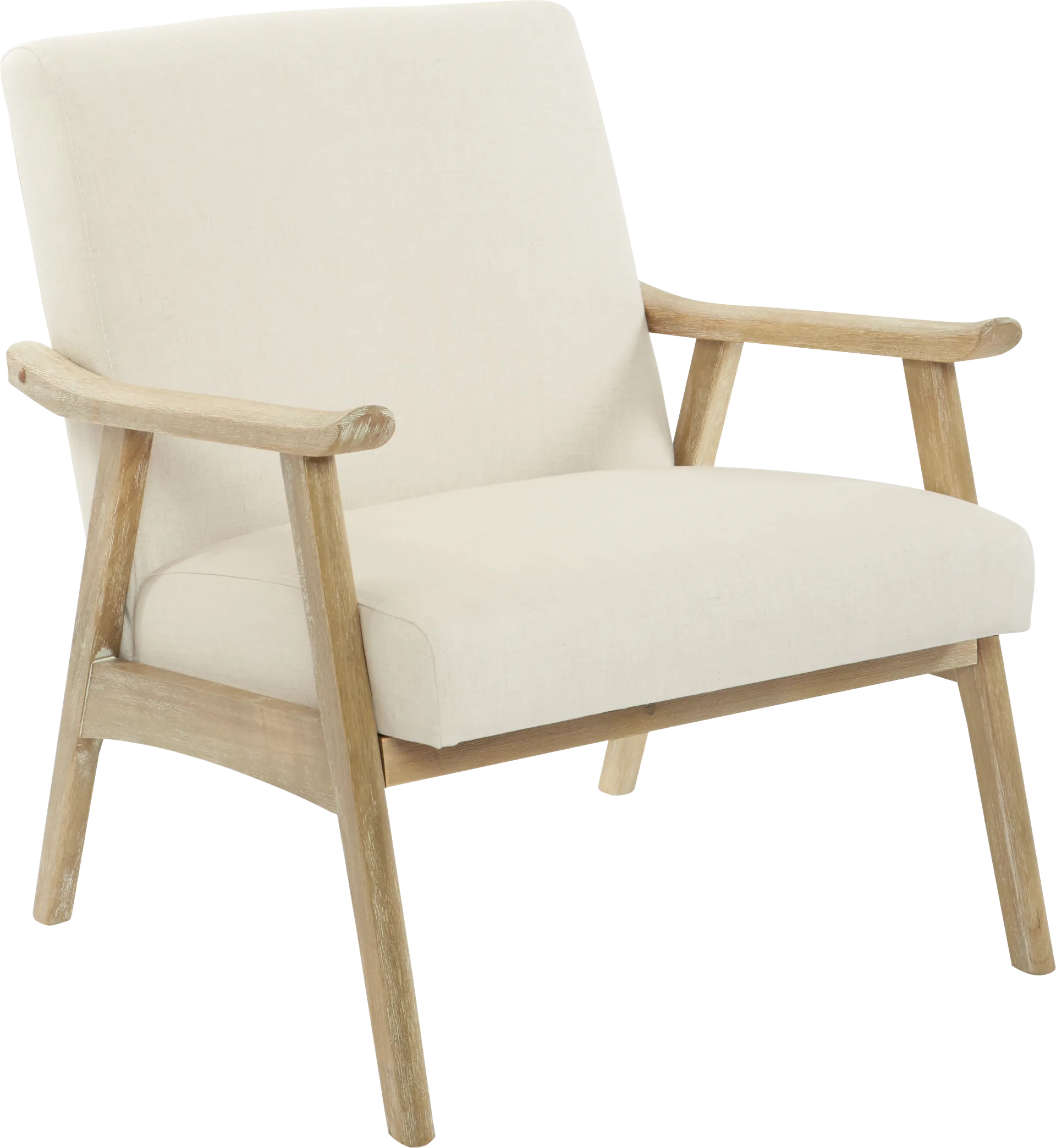 Sarapan I Cream Accent Chair - Image 1